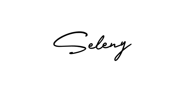 Best and Professional Signature Style for Seleny. AmerikaSignatureDemo-Regular Best Signature Style Collection. Seleny signature style 3 images and pictures png