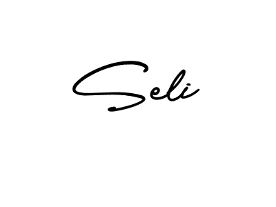 if you are searching for the best signature style for your name Seli. so please give up your signature search. here we have designed multiple signature styles  using AmerikaSignatureDemo-Regular. Seli signature style 3 images and pictures png