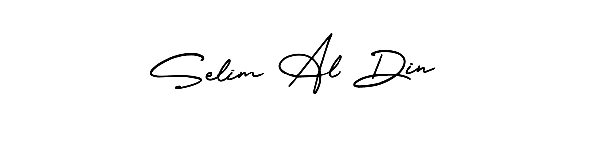 Also we have Selim Al Din name is the best signature style. Create professional handwritten signature collection using AmerikaSignatureDemo-Regular autograph style. Selim Al Din signature style 3 images and pictures png