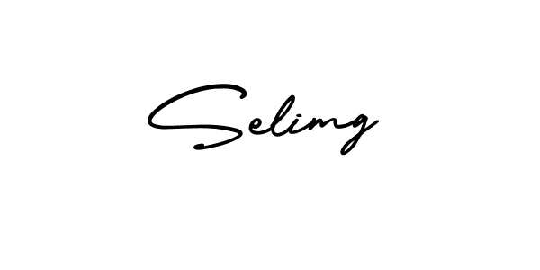 How to Draw Selimg signature style? AmerikaSignatureDemo-Regular is a latest design signature styles for name Selimg. Selimg signature style 3 images and pictures png