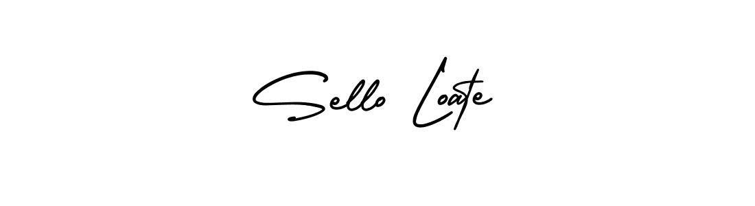 This is the best signature style for the Sello Loate name. Also you like these signature font (AmerikaSignatureDemo-Regular). Mix name signature. Sello Loate signature style 3 images and pictures png