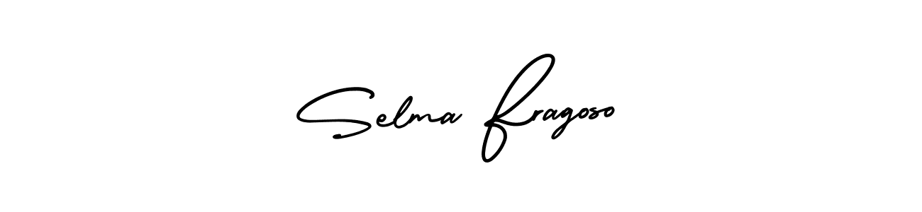 It looks lik you need a new signature style for name Selma Fragoso. Design unique handwritten (AmerikaSignatureDemo-Regular) signature with our free signature maker in just a few clicks. Selma Fragoso signature style 3 images and pictures png
