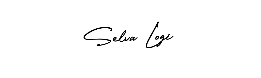 Also we have Selva Logi name is the best signature style. Create professional handwritten signature collection using AmerikaSignatureDemo-Regular autograph style. Selva Logi signature style 3 images and pictures png