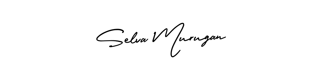 How to Draw Selva Murugan signature style? AmerikaSignatureDemo-Regular is a latest design signature styles for name Selva Murugan. Selva Murugan signature style 3 images and pictures png