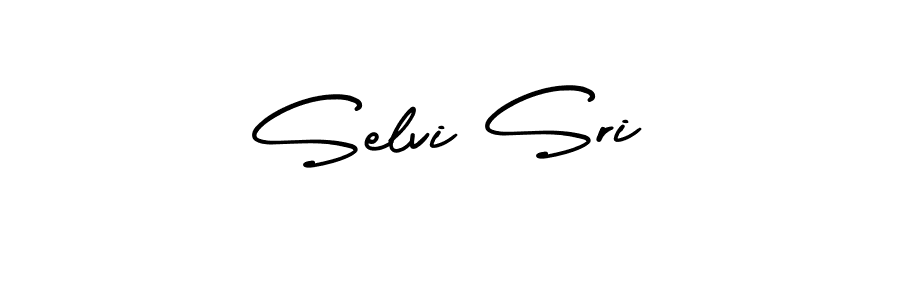 This is the best signature style for the Selvi Sri name. Also you like these signature font (AmerikaSignatureDemo-Regular). Mix name signature. Selvi Sri signature style 3 images and pictures png