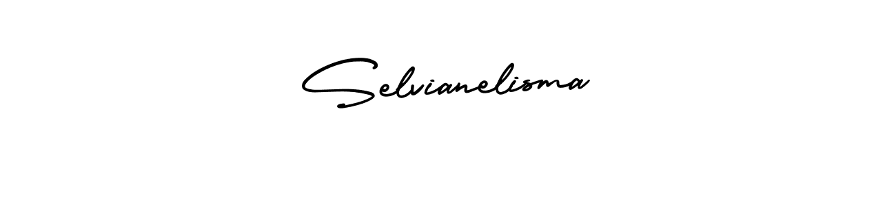 Once you've used our free online signature maker to create your best signature AmerikaSignatureDemo-Regular style, it's time to enjoy all of the benefits that Selvianelisma name signing documents. Selvianelisma signature style 3 images and pictures png