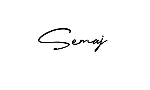 This is the best signature style for the Semaj name. Also you like these signature font (AmerikaSignatureDemo-Regular). Mix name signature. Semaj signature style 3 images and pictures png