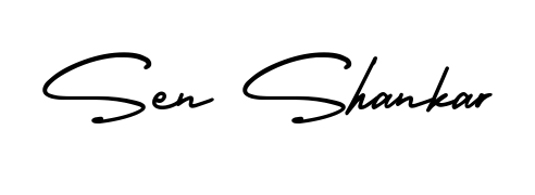 Create an unforgettable impression when signing with Sen Shankar name styled in AmerikaSignatureDemo-Regular typography. 100% free online generator. Sen Shankar signature style 3 images and pictures png