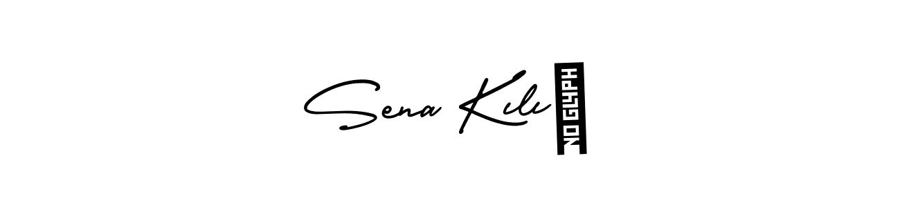 Make a short Sena Kılıç signature style. Manage your documents anywhere anytime using AmerikaSignatureDemo-Regular. Create and add eSignatures, submit forms, share and send files easily. Sena Kılıç signature style 3 images and pictures png