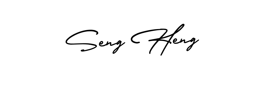 It looks lik you need a new signature style for name Seng Heng. Design unique handwritten (AmerikaSignatureDemo-Regular) signature with our free signature maker in just a few clicks. Seng Heng signature style 3 images and pictures png