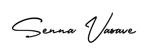 The best way (AmerikaSignatureDemo-Regular) to make a short signature is to pick only two or three words in your name. For converting this name Senna Vasave. Senna Vasave signature style 3 images and pictures png