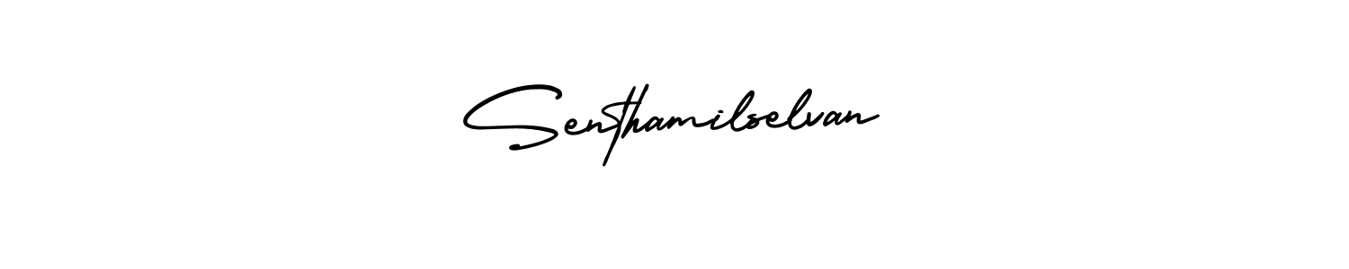 Make a short Senthamilselvan signature style. Manage your documents anywhere anytime using AmerikaSignatureDemo-Regular. Create and add eSignatures, submit forms, share and send files easily. Senthamilselvan signature style 3 images and pictures png