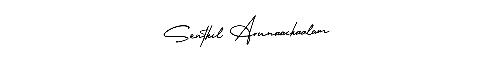 Also You can easily find your signature by using the search form. We will create Senthil Arunaachaalam name handwritten signature images for you free of cost using AmerikaSignatureDemo-Regular sign style. Senthil Arunaachaalam signature style 3 images and pictures png