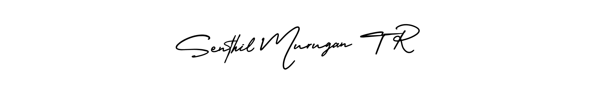 Make a beautiful signature design for name Senthil Murugan T R. Use this online signature maker to create a handwritten signature for free. Senthil Murugan T R signature style 3 images and pictures png