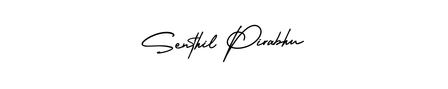 Make a beautiful signature design for name Senthil Pirabhu. Use this online signature maker to create a handwritten signature for free. Senthil Pirabhu signature style 3 images and pictures png