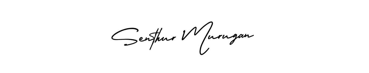 This is the best signature style for the Senthur Murugan name. Also you like these signature font (AmerikaSignatureDemo-Regular). Mix name signature. Senthur Murugan signature style 3 images and pictures png