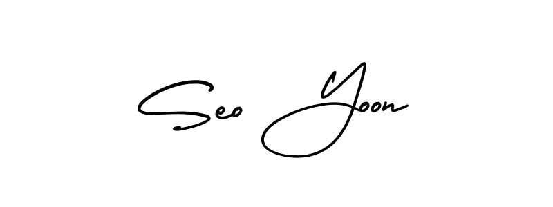 Make a beautiful signature design for name Seo Yoon. Use this online signature maker to create a handwritten signature for free. Seo Yoon signature style 3 images and pictures png