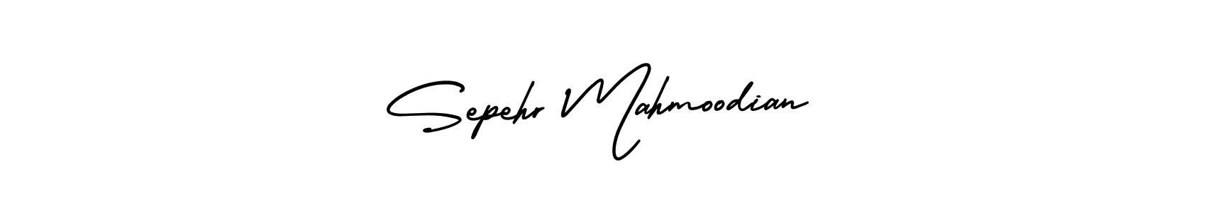 How to Draw Sepehr Mahmoodian signature style? AmerikaSignatureDemo-Regular is a latest design signature styles for name Sepehr Mahmoodian. Sepehr Mahmoodian signature style 3 images and pictures png