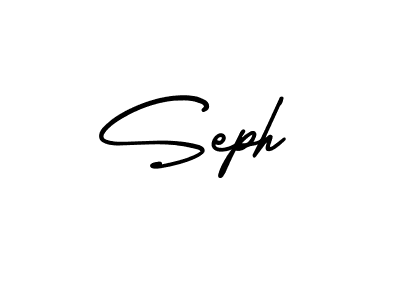 The best way (AmerikaSignatureDemo-Regular) to make a short signature is to pick only two or three words in your name. The name Seph include a total of six letters. For converting this name. Seph signature style 3 images and pictures png