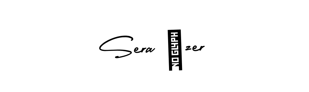 How to make Sera Özer name signature. Use AmerikaSignatureDemo-Regular style for creating short signs online. This is the latest handwritten sign. Sera Özer signature style 3 images and pictures png