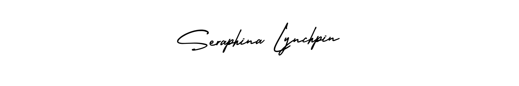 This is the best signature style for the Seraphina Lynchpin name. Also you like these signature font (AmerikaSignatureDemo-Regular). Mix name signature. Seraphina Lynchpin signature style 3 images and pictures png