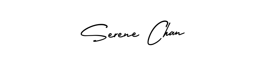 How to Draw Serene Chan signature style? AmerikaSignatureDemo-Regular is a latest design signature styles for name Serene Chan. Serene Chan signature style 3 images and pictures png