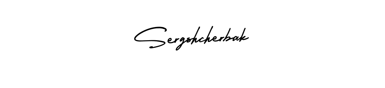 Best and Professional Signature Style for Sergshcherbak. AmerikaSignatureDemo-Regular Best Signature Style Collection. Sergshcherbak signature style 3 images and pictures png