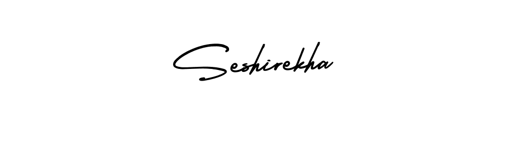 You should practise on your own different ways (AmerikaSignatureDemo-Regular) to write your name (Seshirekha) in signature. don't let someone else do it for you. Seshirekha signature style 3 images and pictures png