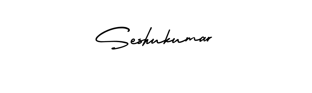 Make a beautiful signature design for name Seshukumar. With this signature (AmerikaSignatureDemo-Regular) style, you can create a handwritten signature for free. Seshukumar signature style 3 images and pictures png