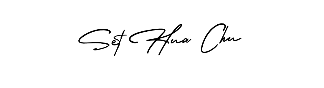 How to make Set Hua Chu signature? AmerikaSignatureDemo-Regular is a professional autograph style. Create handwritten signature for Set Hua Chu name. Set Hua Chu signature style 3 images and pictures png