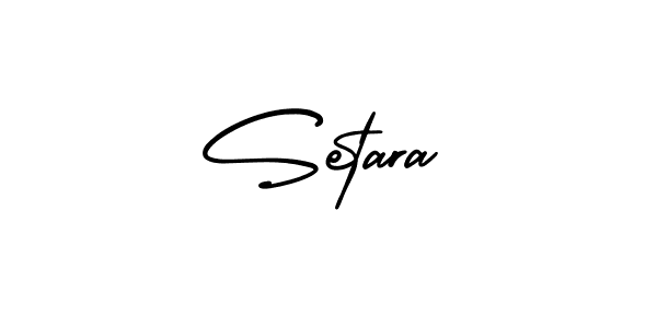 This is the best signature style for the Setara name. Also you like these signature font (AmerikaSignatureDemo-Regular). Mix name signature. Setara signature style 3 images and pictures png