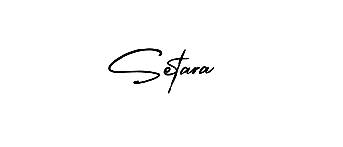 Make a beautiful signature design for name Setara . With this signature (AmerikaSignatureDemo-Regular) style, you can create a handwritten signature for free. Setara  signature style 3 images and pictures png
