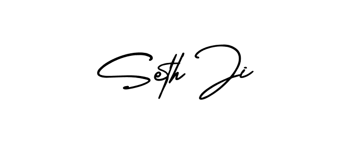 Best and Professional Signature Style for Seth Ji. AmerikaSignatureDemo-Regular Best Signature Style Collection. Seth Ji signature style 3 images and pictures png