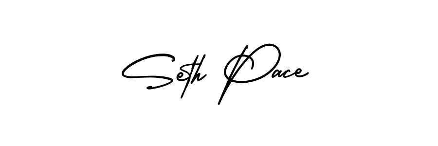 Best and Professional Signature Style for Seth Pace. AmerikaSignatureDemo-Regular Best Signature Style Collection. Seth Pace signature style 3 images and pictures png