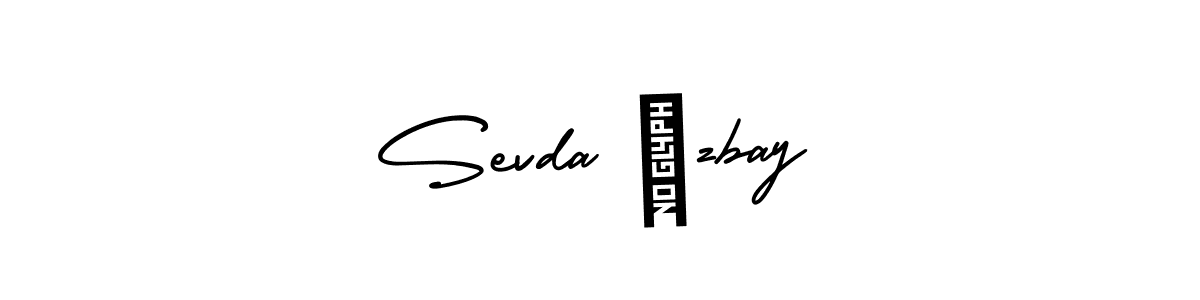 Make a beautiful signature design for name Sevda Özbay. With this signature (AmerikaSignatureDemo-Regular) style, you can create a handwritten signature for free. Sevda Özbay signature style 3 images and pictures png