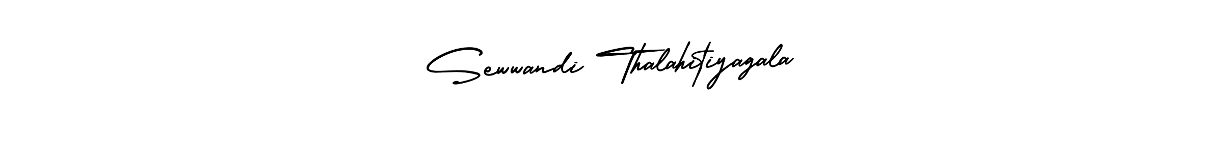 Design your own signature with our free online signature maker. With this signature software, you can create a handwritten (AmerikaSignatureDemo-Regular) signature for name Sewwandi Thalahitiyagala. Sewwandi Thalahitiyagala signature style 3 images and pictures png