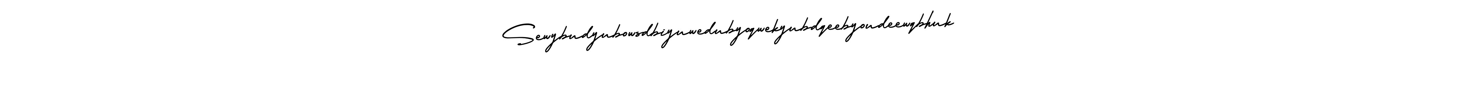 Use a signature maker to create a handwritten signature online. With this signature software, you can design (AmerikaSignatureDemo-Regular) your own signature for name Sewybudyubowsdbiyuwedubyoqwekyubdqeebyoudeewqbhuk. Sewybudyubowsdbiyuwedubyoqwekyubdqeebyoudeewqbhuk signature style 3 images and pictures png