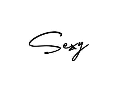 How to make Sexy signature? AmerikaSignatureDemo-Regular is a professional autograph style. Create handwritten signature for Sexy name. Sexy signature style 3 images and pictures png