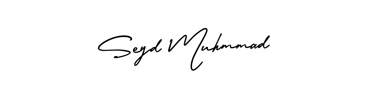 How to Draw Seyd Muhmmad signature style? AmerikaSignatureDemo-Regular is a latest design signature styles for name Seyd Muhmmad. Seyd Muhmmad signature style 3 images and pictures png