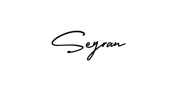 The best way (AmerikaSignatureDemo-Regular) to make a short signature is to pick only two or three words in your name. The name Seyran include a total of six letters. For converting this name. Seyran signature style 3 images and pictures png