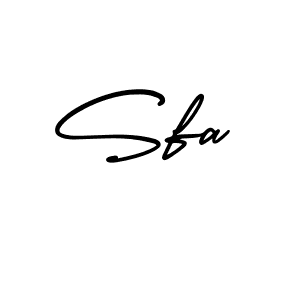 Make a beautiful signature design for name Sfa. Use this online signature maker to create a handwritten signature for free. Sfa signature style 3 images and pictures png