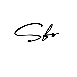 Make a beautiful signature design for name Sfs. Use this online signature maker to create a handwritten signature for free. Sfs signature style 3 images and pictures png