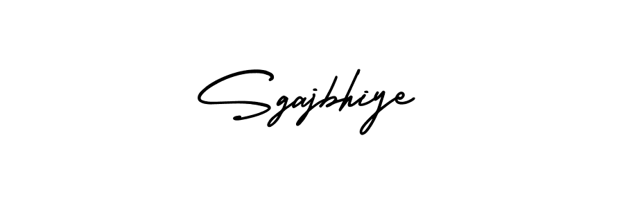 Also You can easily find your signature by using the search form. We will create Sgajbhiye name handwritten signature images for you free of cost using AmerikaSignatureDemo-Regular sign style. Sgajbhiye signature style 3 images and pictures png