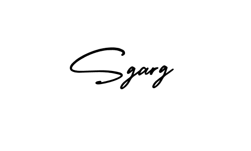 The best way (AmerikaSignatureDemo-Regular) to make a short signature is to pick only two or three words in your name. The name Sgarg include a total of six letters. For converting this name. Sgarg signature style 3 images and pictures png