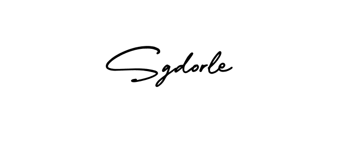 Make a beautiful signature design for name Sgdorle. With this signature (AmerikaSignatureDemo-Regular) style, you can create a handwritten signature for free. Sgdorle signature style 3 images and pictures png