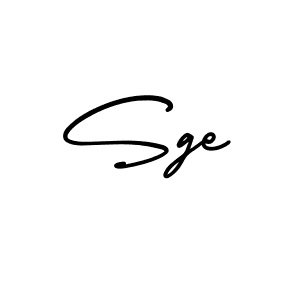Use a signature maker to create a handwritten signature online. With this signature software, you can design (AmerikaSignatureDemo-Regular) your own signature for name Sge. Sge signature style 3 images and pictures png