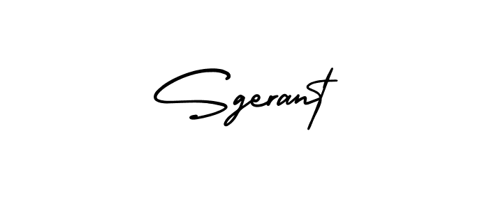 Once you've used our free online signature maker to create your best signature AmerikaSignatureDemo-Regular style, it's time to enjoy all of the benefits that Sgerant name signing documents. Sgerant signature style 3 images and pictures png