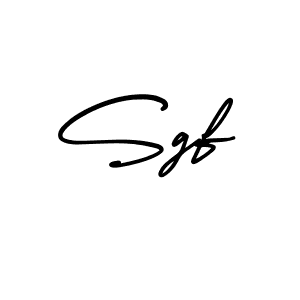 The best way (AmerikaSignatureDemo-Regular) to make a short signature is to pick only two or three words in your name. The name Sgf include a total of six letters. For converting this name. Sgf signature style 3 images and pictures png