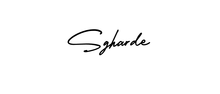 Make a beautiful signature design for name Sgharde. Use this online signature maker to create a handwritten signature for free. Sgharde signature style 3 images and pictures png