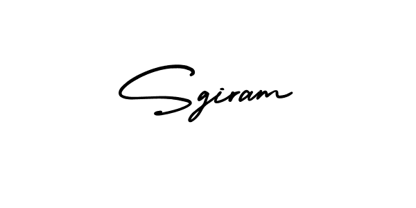 Also we have Sgiram name is the best signature style. Create professional handwritten signature collection using AmerikaSignatureDemo-Regular autograph style. Sgiram signature style 3 images and pictures png